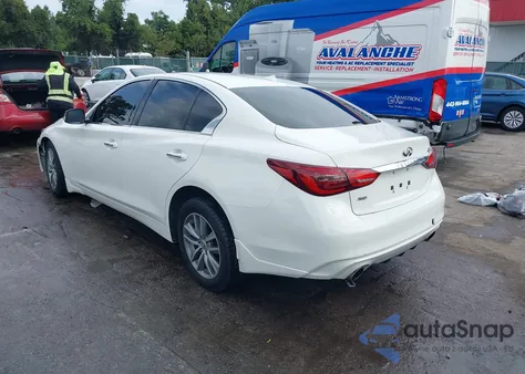 2021 Infiniti Q50 Pure from USA, damaged, VIN JN1EV7AR3MM750751